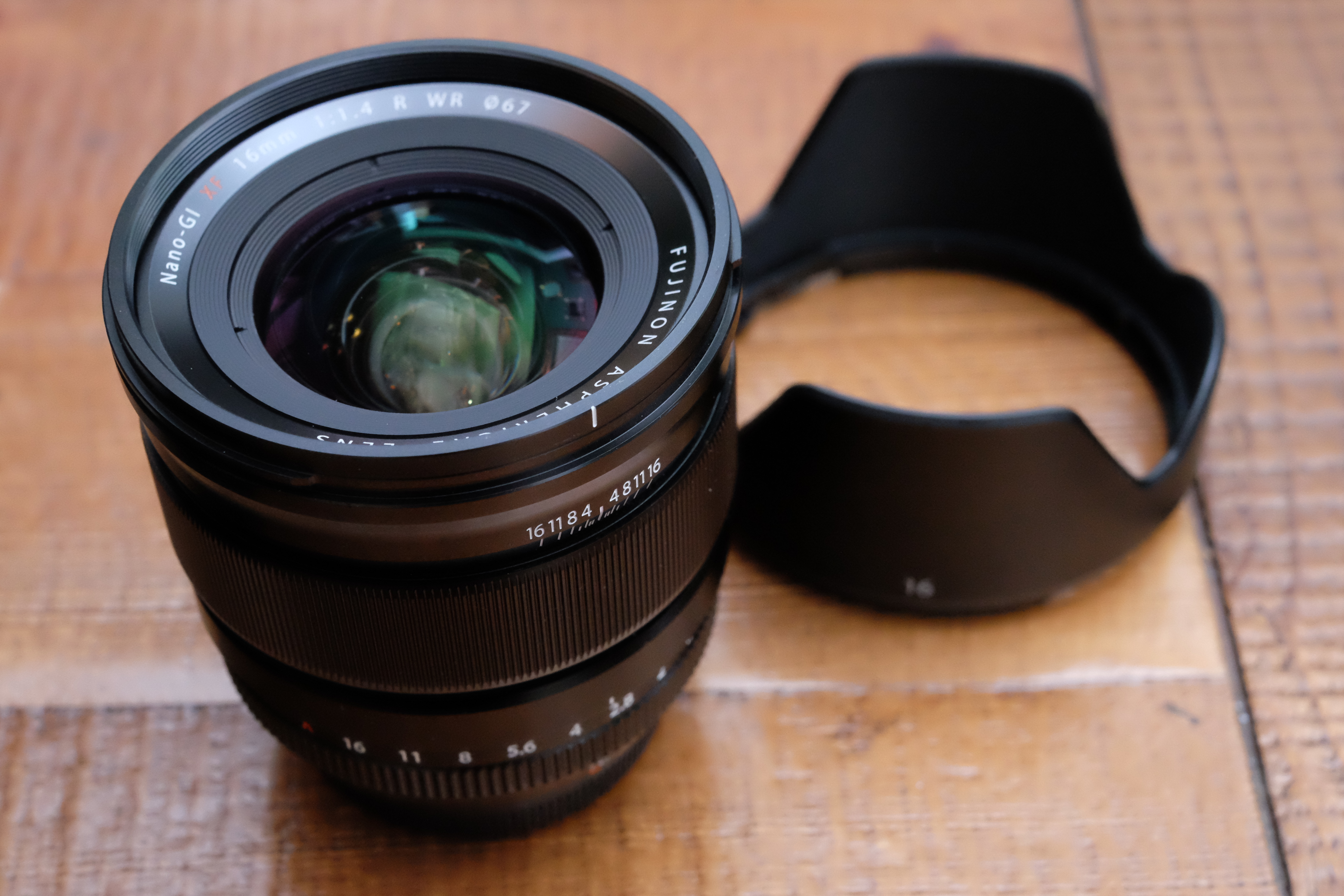 Fujifilm XF 16mm F-1.4 R WR Lens