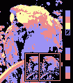 One of the color palettes used by the Game Boy Color when using an monochrome original Game Boy cartridges.