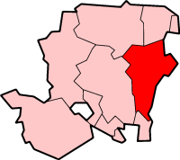 Hampshire Est - Carte