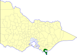 Shire of South Gippsland (former) Local government area in Victoria, Australia