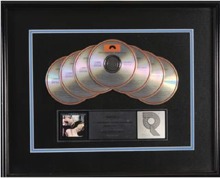 A seven-times Platinum RIAA certification for the album Timepieces: The Best of Eric Clapton (1982)