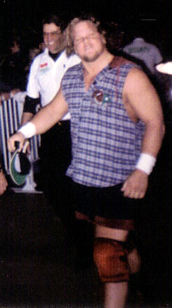 Spicolli as "Rad Radford" in 1995