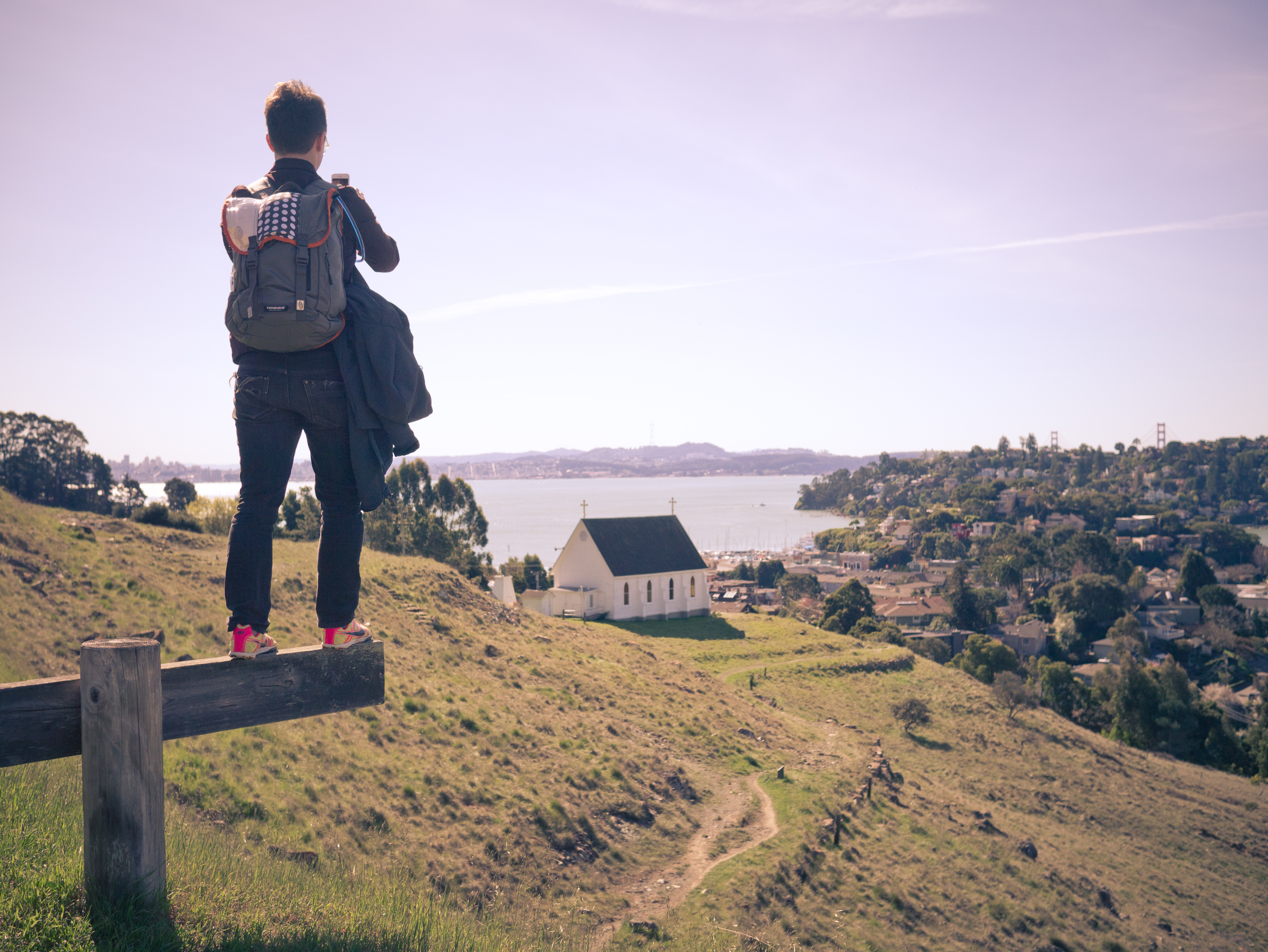 Urban hiking