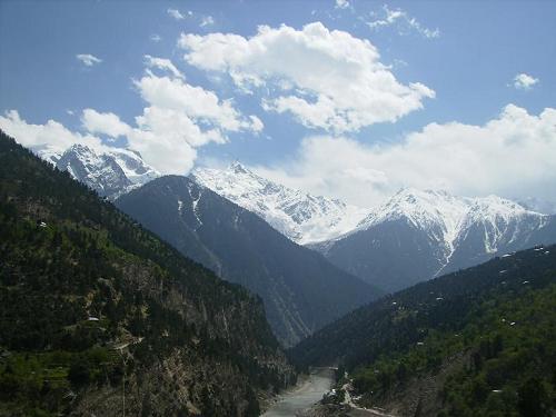 File:View on way to Reckong Peo, Near Karchham, NH-22, Kinnaur District, Himachal Pradesh, India.JPG