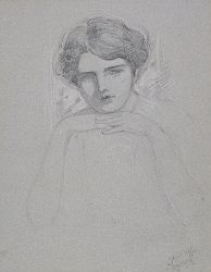 Wilfred Molson Barnes-Female Head-1912.png