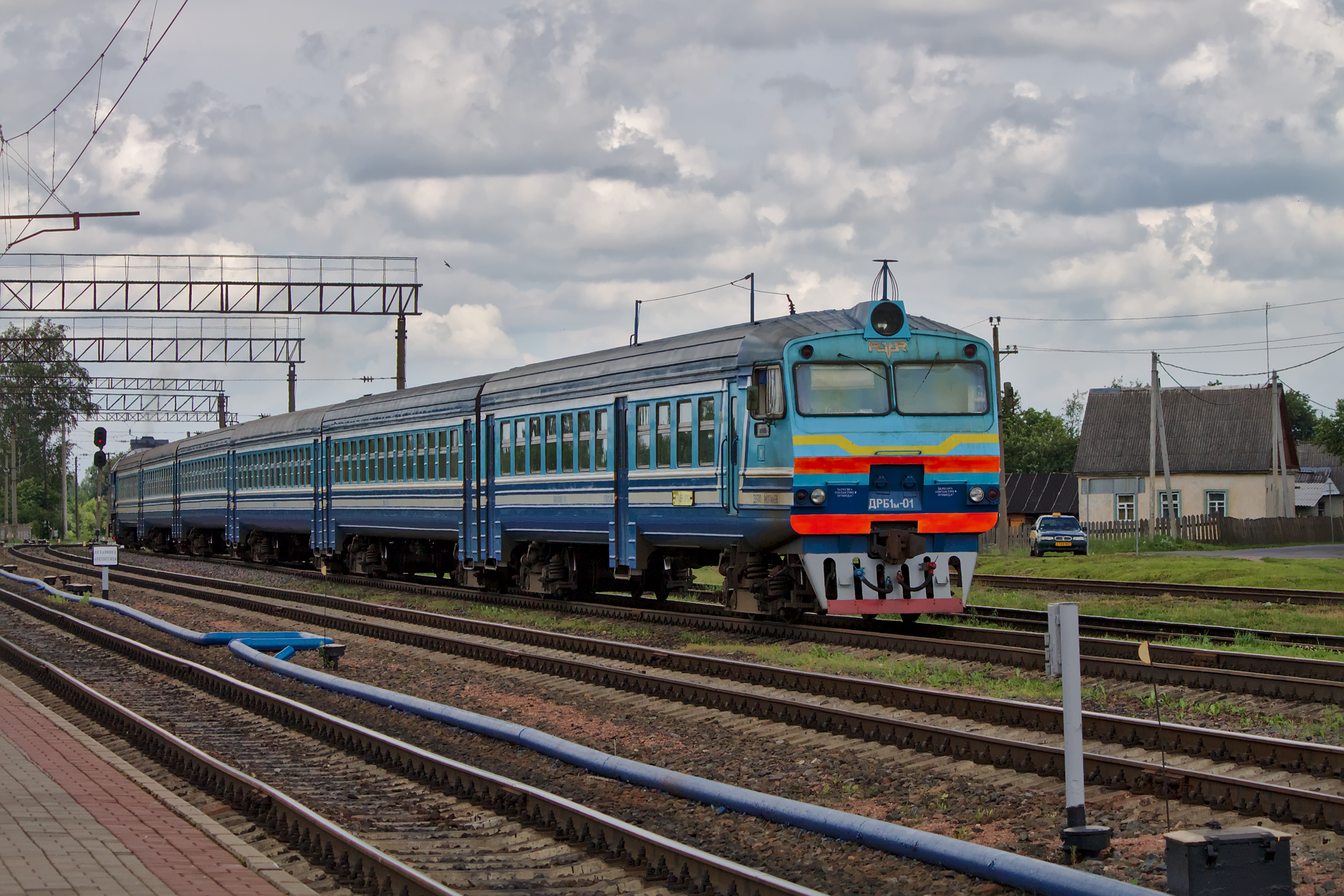 Белорусская железная дорога. Ст Орша-Центральная дом отдыха ЛБ. Дрба.