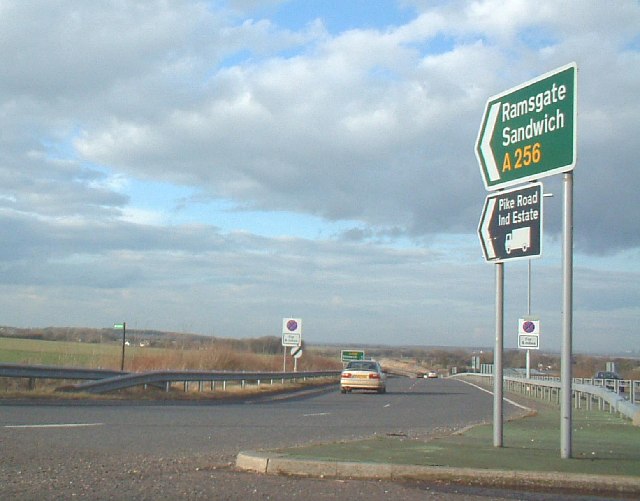 A256 road