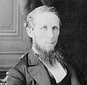 Alexander Mackenzie and his Liberal Party briefly took power at the end of the 2nd Parliament. Alexander mackenzie.jpg