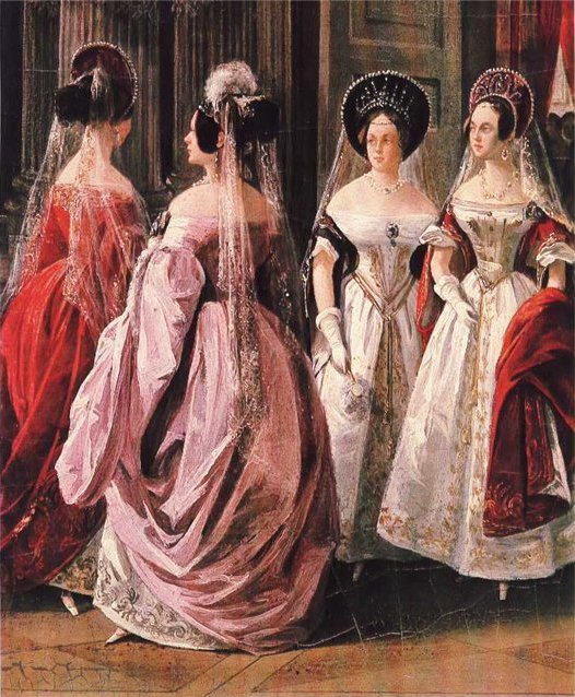 Как сшить платье 18 века