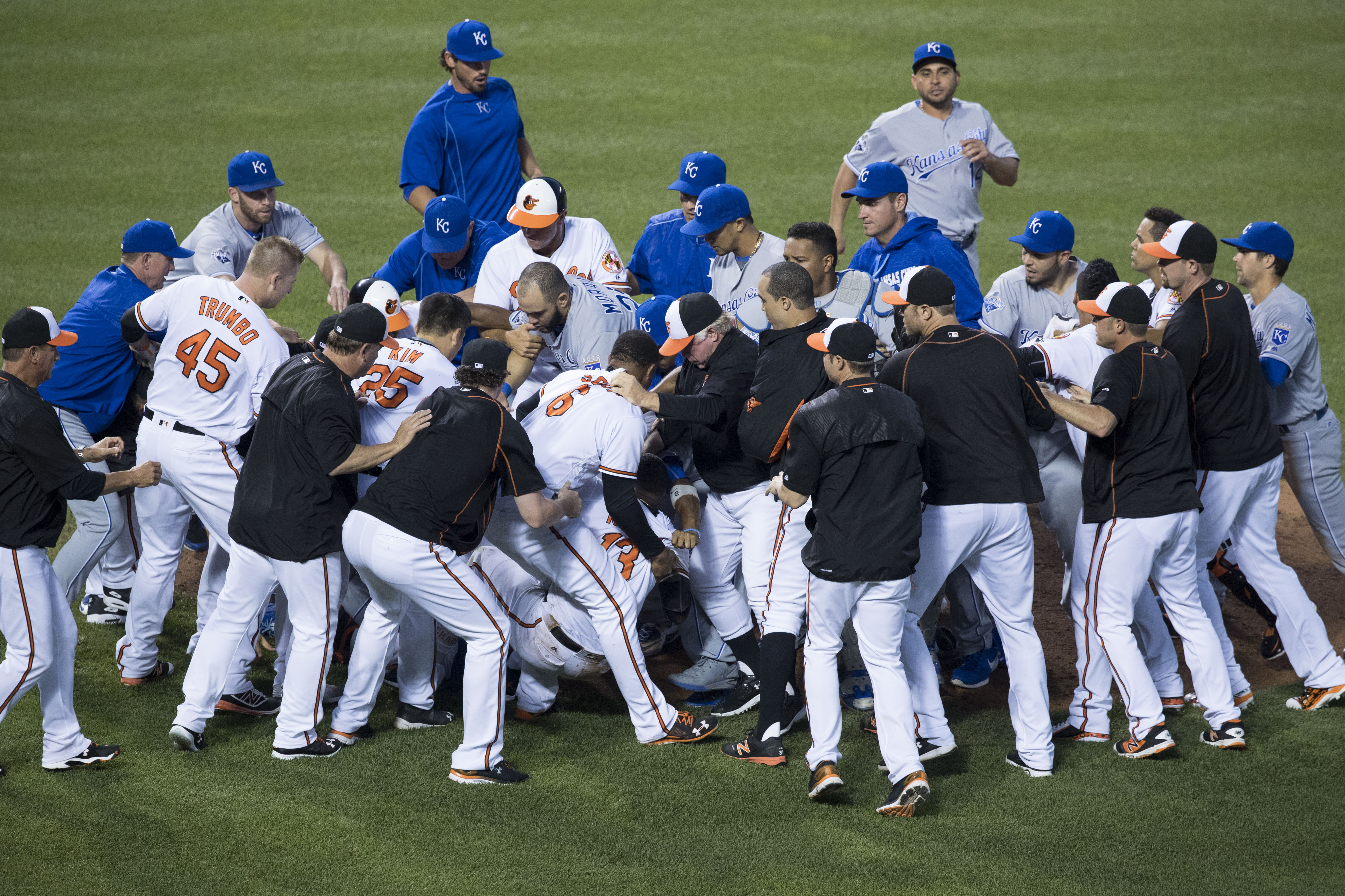 Is the Baltimore Orioles game on TV tonight vs. Kansas City Royals