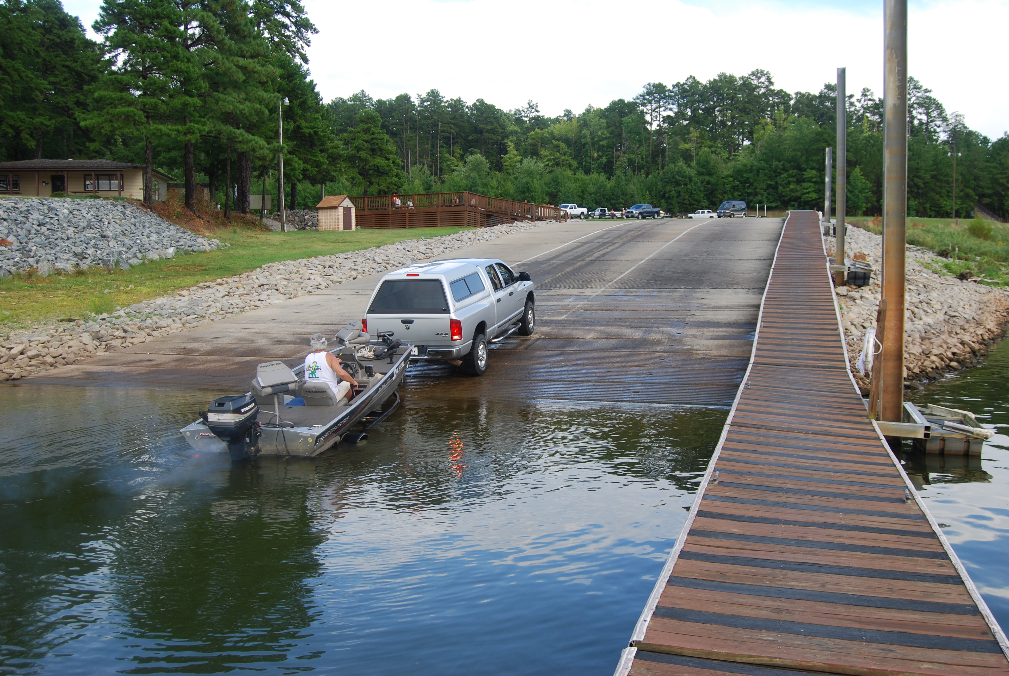 File:Boat launch at Occoneechee State Park (6077014503 