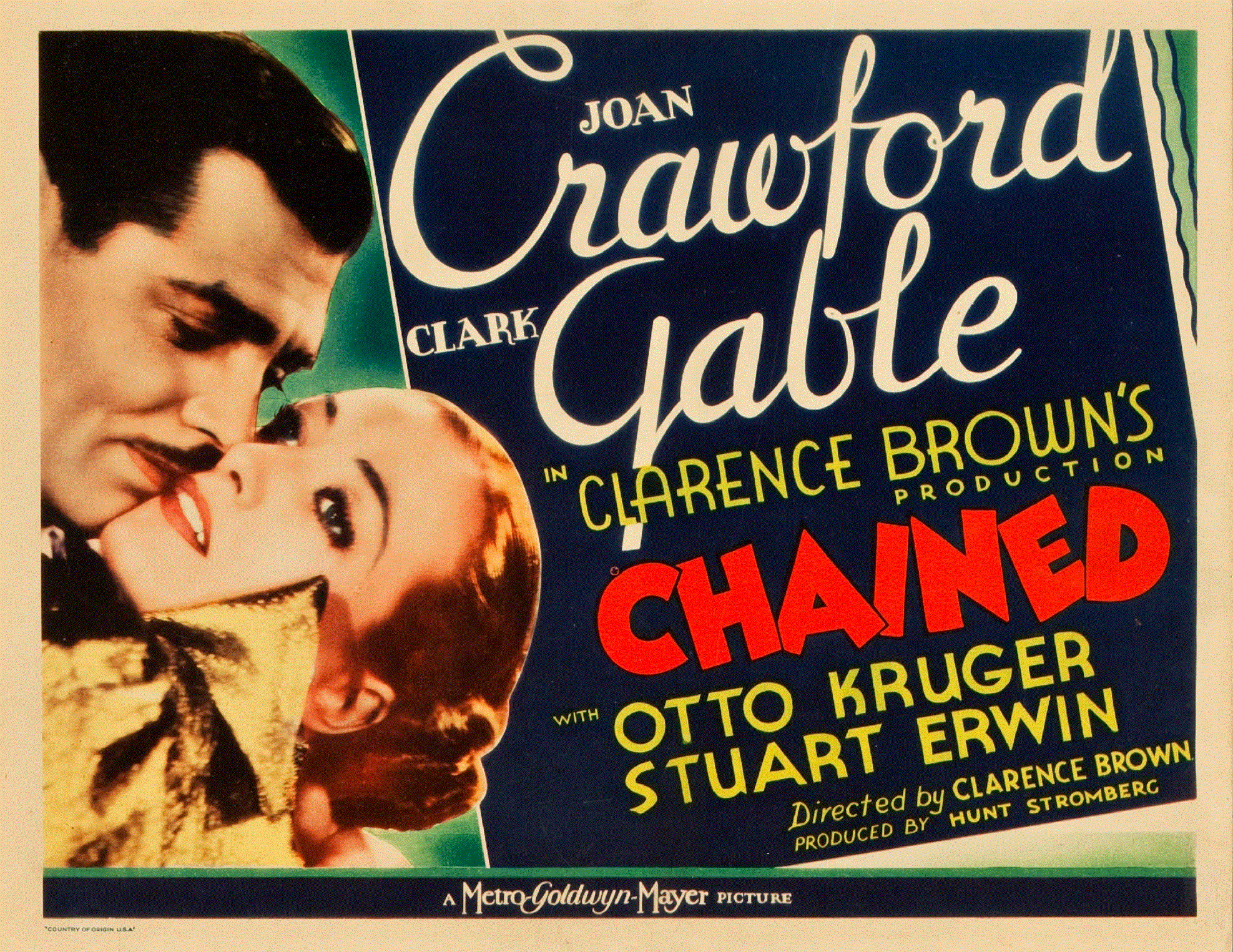 Classic Old Movie : Chained 1934