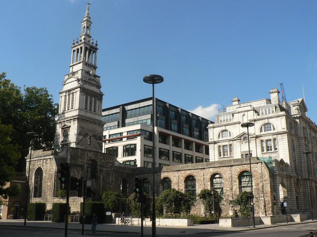 File:City parish churches, Christ Church Newgate Street (remains) - geograph.org.uk - 559749.jpg