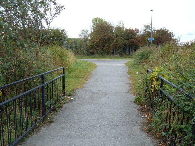 File:Cycle Path to Bransholme - geograph.org.uk - 1527925.jpg