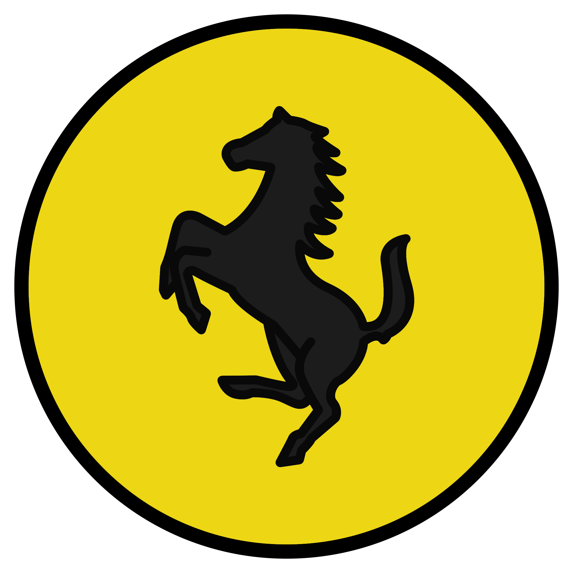 Ferrari logo PNG image