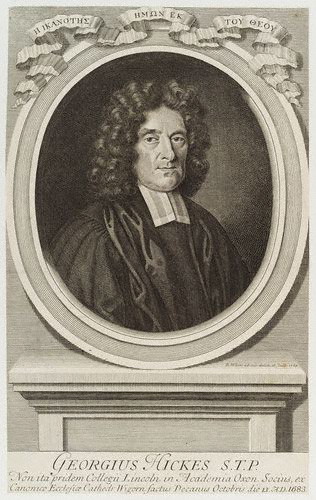 <span class="mw-page-title-main">George Hickes (divine)</span> 17th/18th-century English priest and scholar