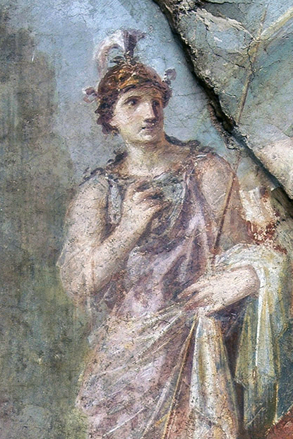 Herculaneum Collegio degli Augustali Ercole sull