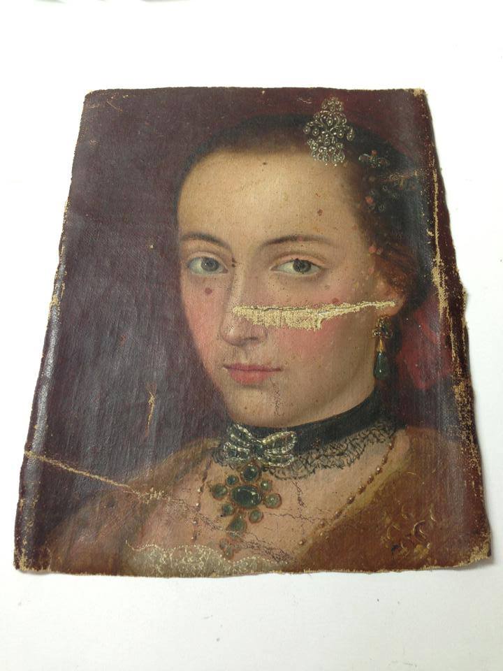 Imagen de Josefa Aróstegui Sánchez de la Peña, segunda esposa de Mariano Veytia.