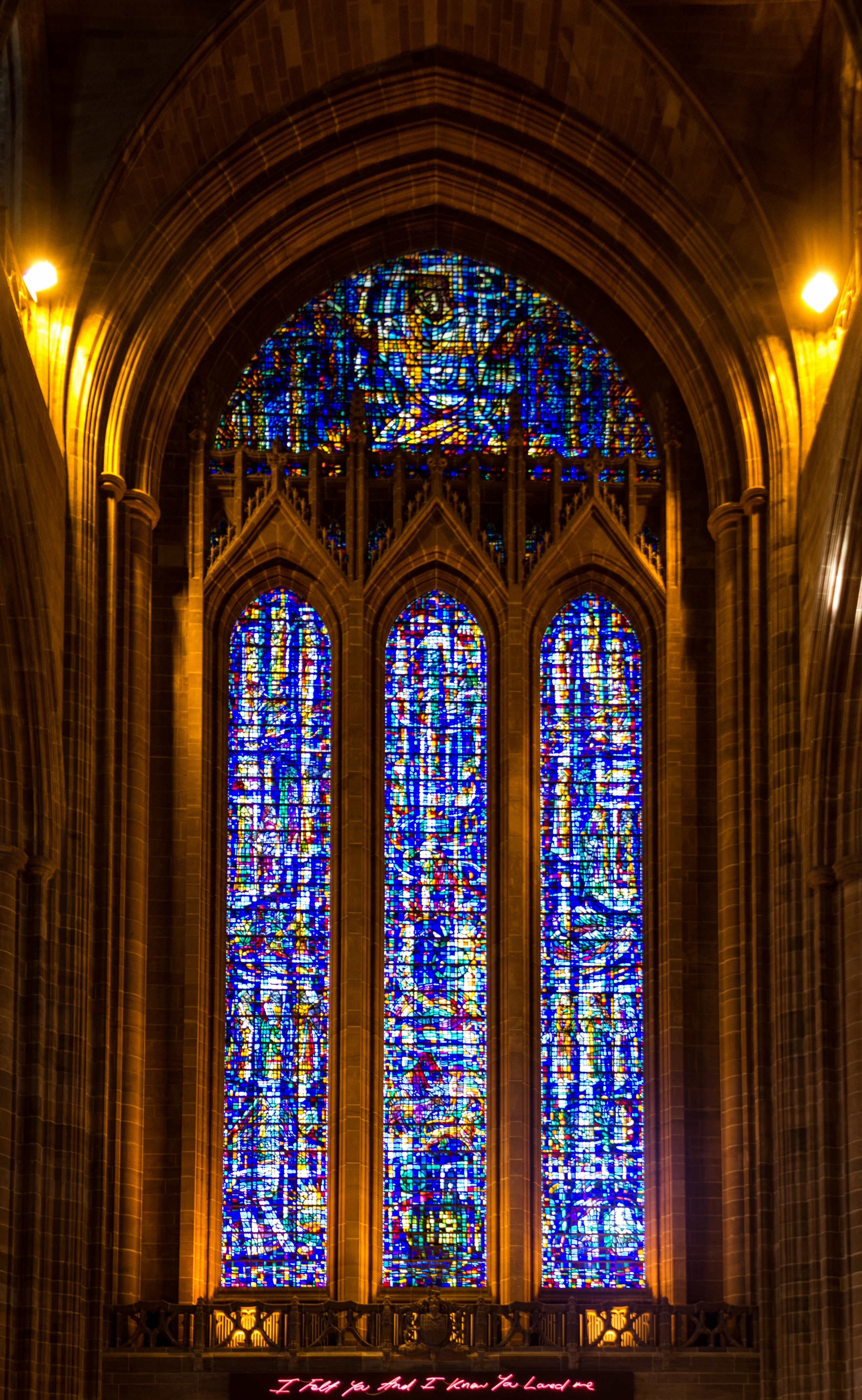 Stained Glass In Liverpool Cathedral Wikipedia