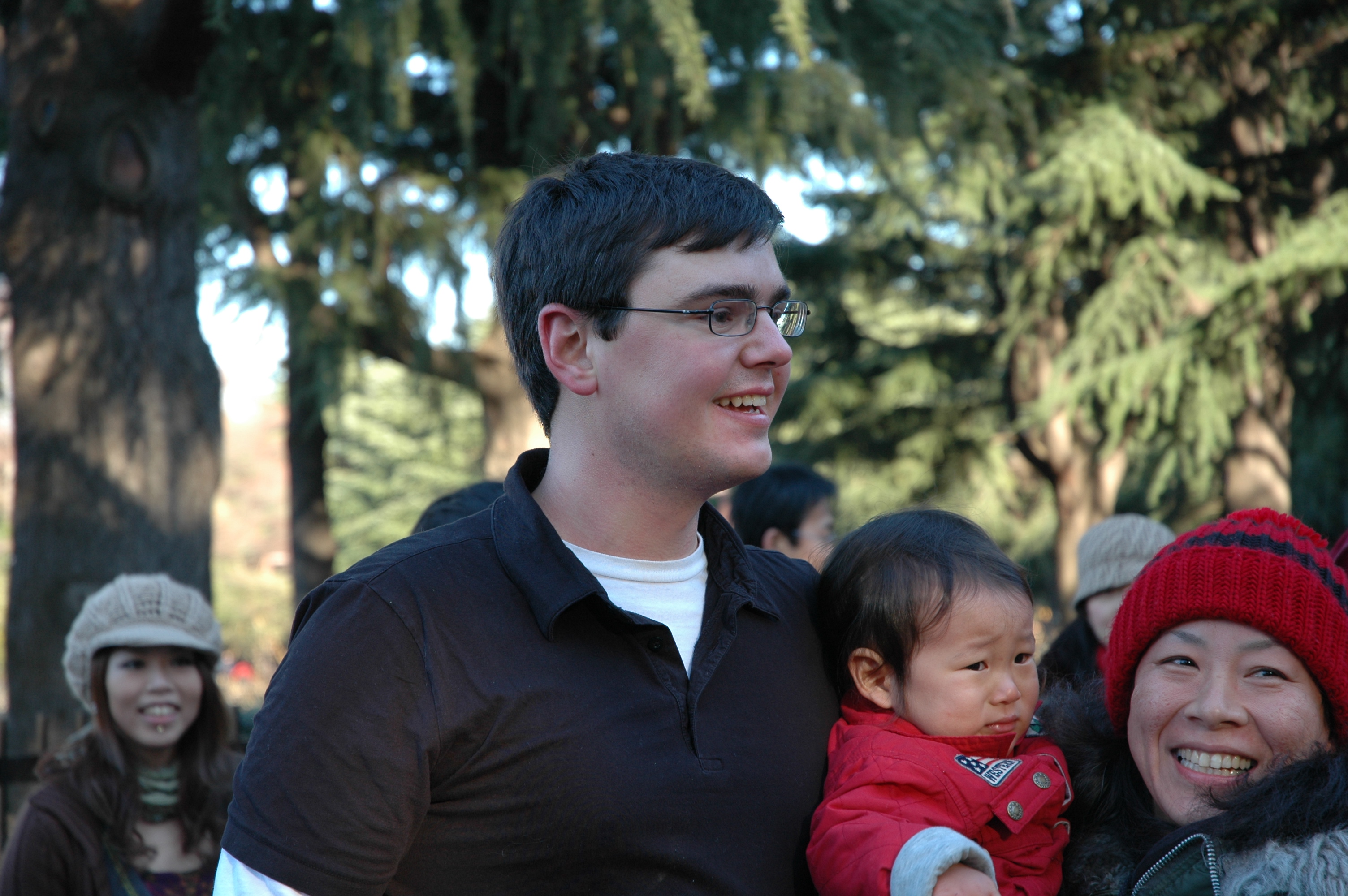 Harding in [[Yoyogi Park, Tokyo]], Japan in 2007