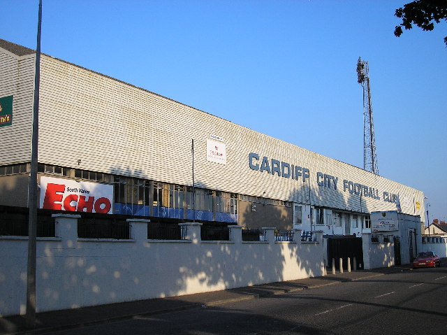 The extended Ninian Stand at Cardiff City Stadium once completed