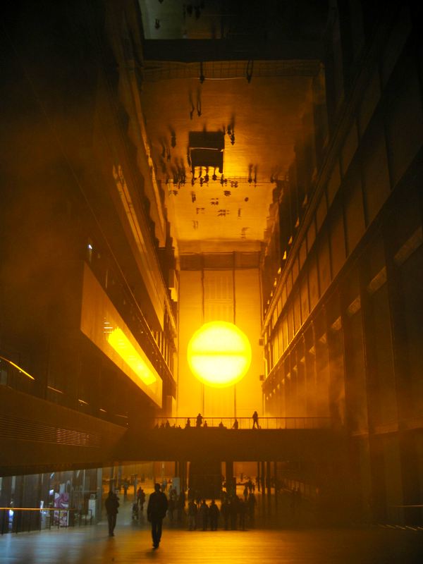 The weather project at Tate modern