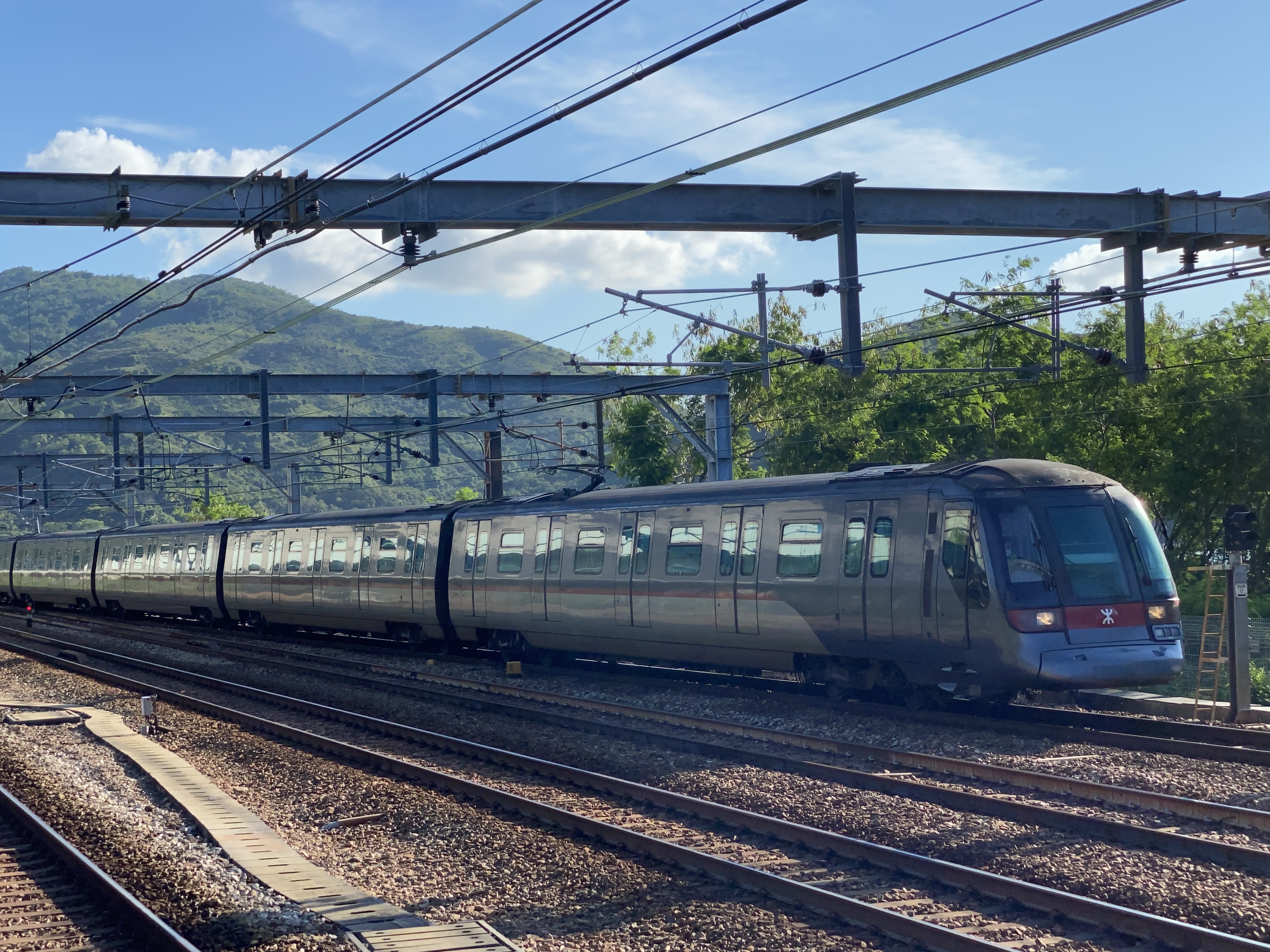 23 лайн. Станция Kagoshima. Поезд электролиния. Keisei 3400 Series. Train in Chiba.