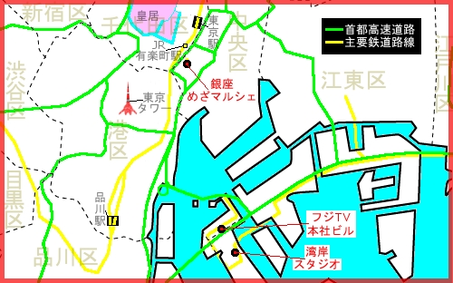 File:めざましテレビ関連施設-地図-詳細.jpg - 维基百科，自由的百科全书