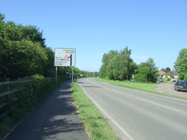 File:Cambridge Road (A603) - geograph.org.uk - 5426525.jpg