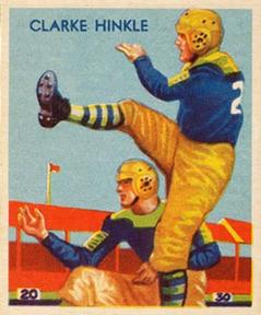 <span class="mw-page-title-main">Clarke Hinkle</span> American football player (1909–1988)