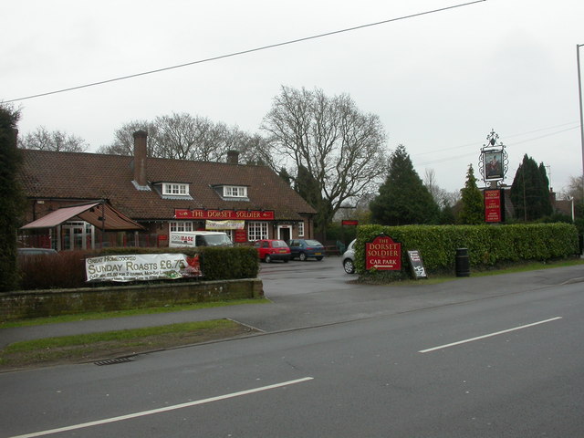 File:Corfe Mullen, The Dorset Soldier - geograph.org.uk - 1729381.jpg