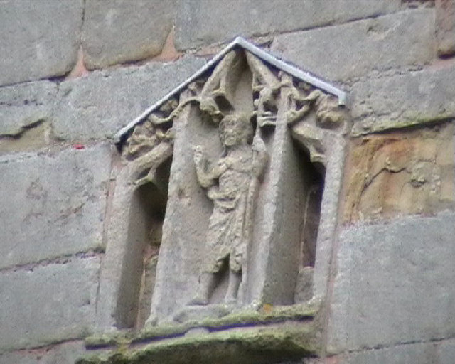 File:Detail from the church tower at Wroxeter. - geograph.org.uk - 47601.jpg