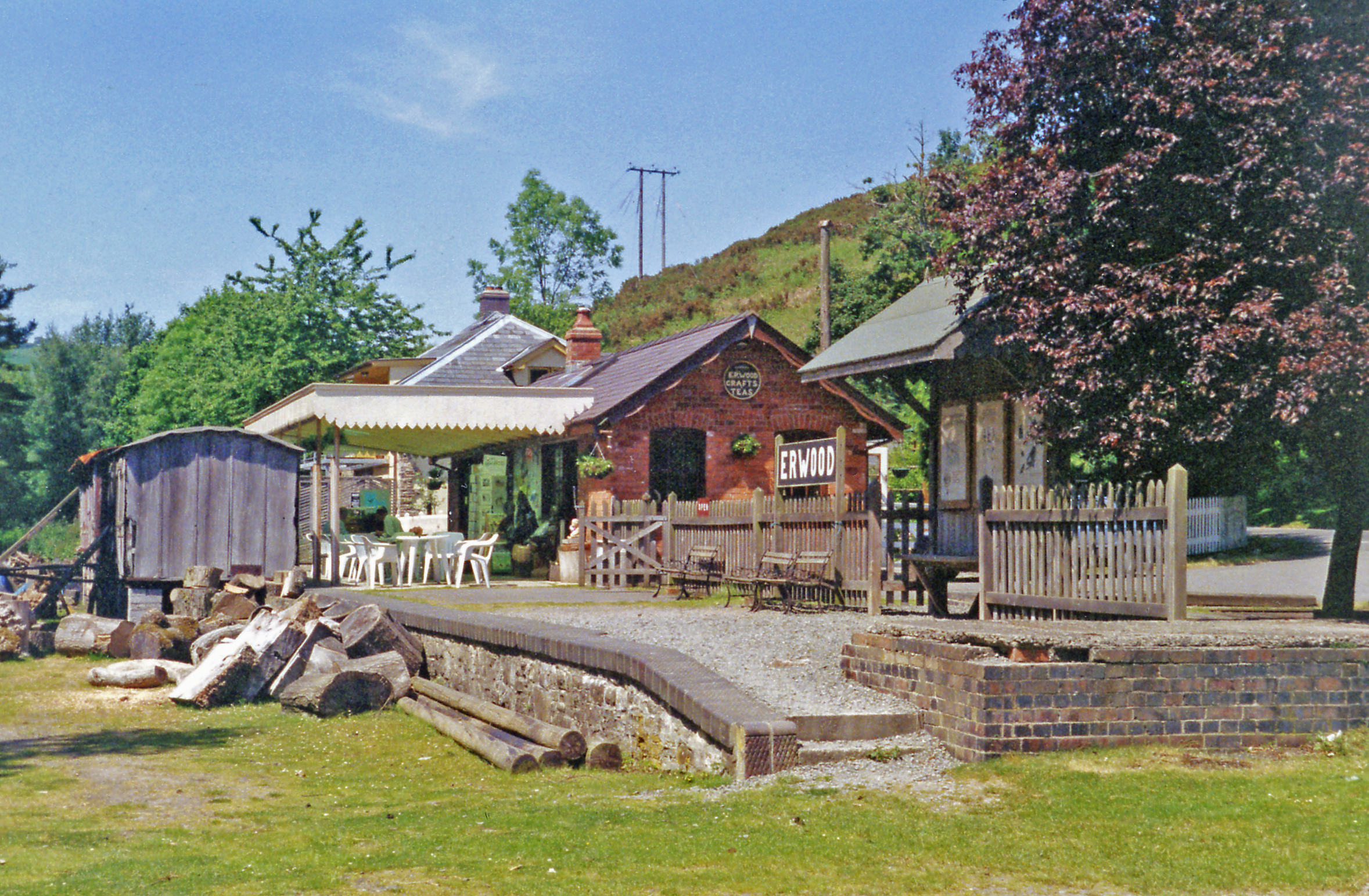 Erwood railway station