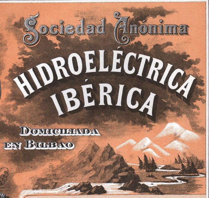 Cartel de [[Hidroeléctrica Ibérica