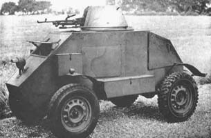 Hillman Gnat British WWII armored car