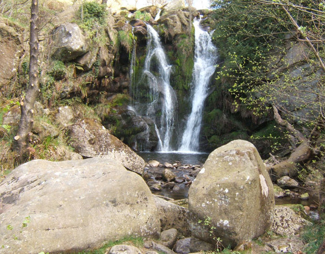 Lower Waterfall, Posforth Gill - geograph.org.uk - 426841
