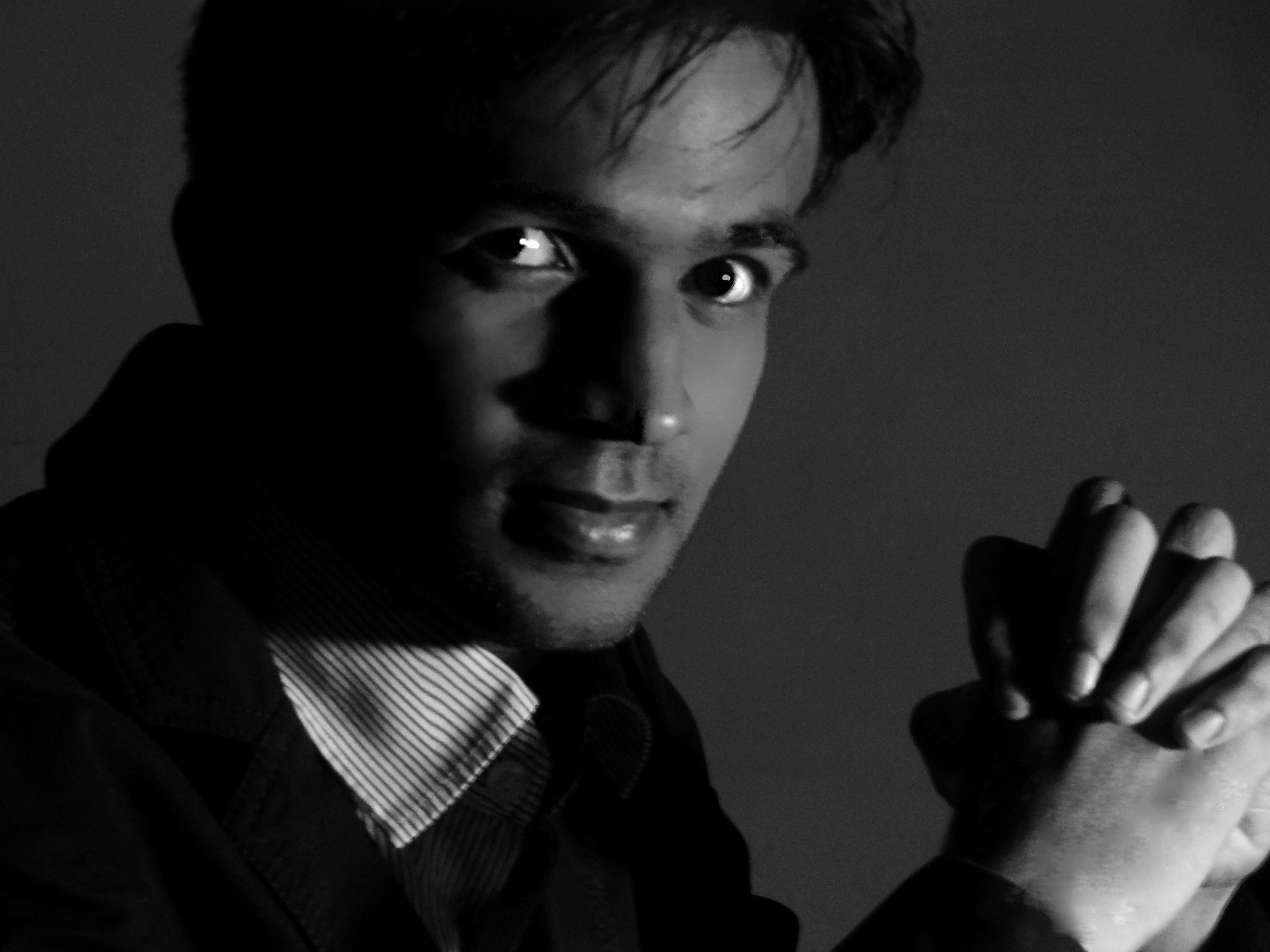 Male Indian Photography Pose Balck and white