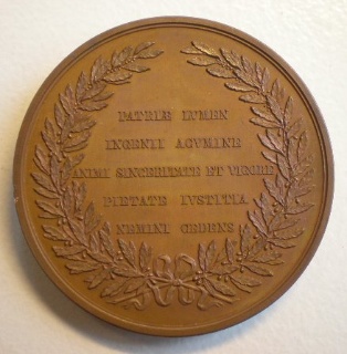 1879 medal commemorating Madvig