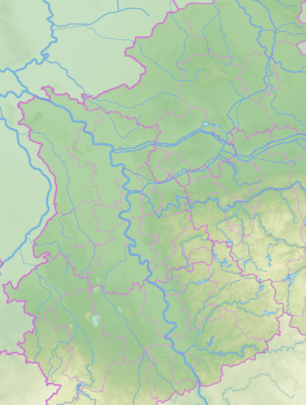 Backsteinbauwerke der Gotik/Verteilung in Nordrhein-Westfalen (NRW cut)