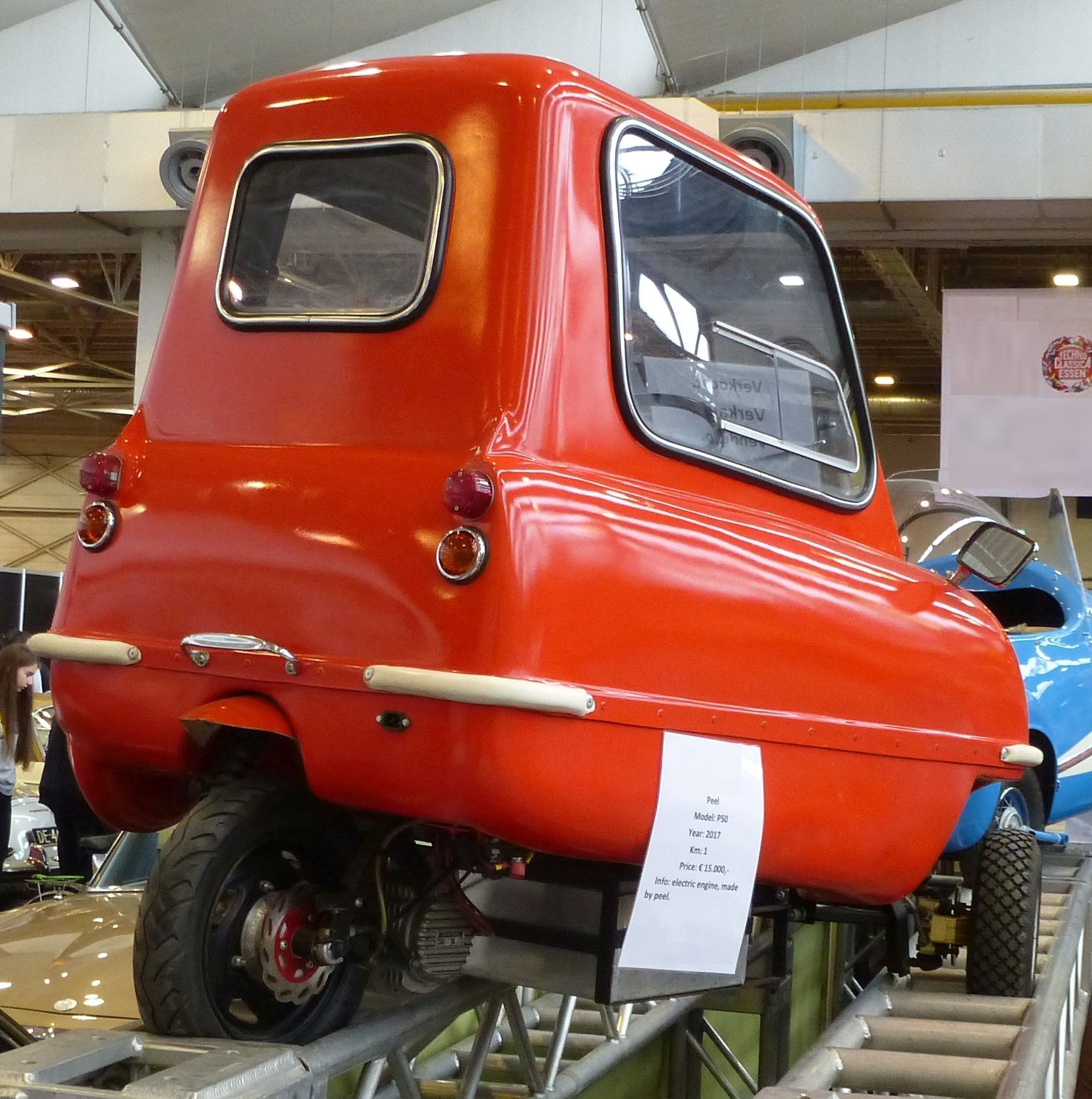 Peel p50 двигатель