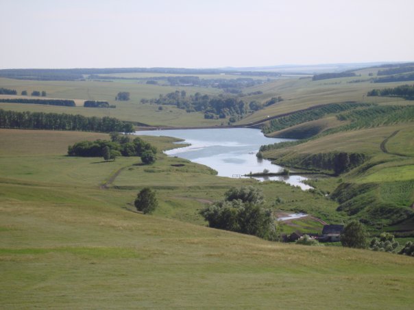 File:Pond on Sedyak river beside village Sedyakbash 02.jpg