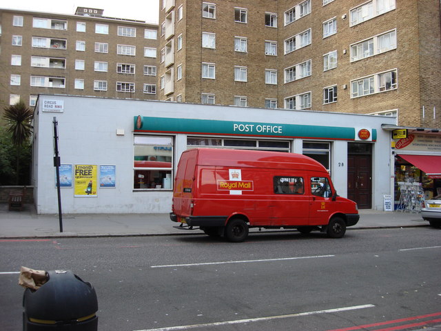 File:Post Office, Circus Road, NW8 - geograph.org.uk - 526077.jpg