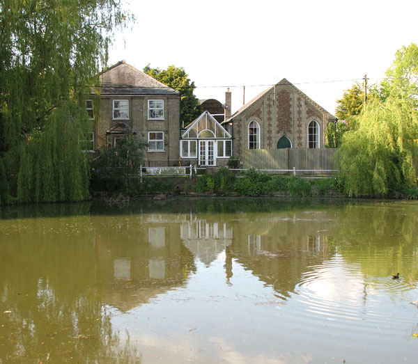 File:Reflections in Wereham village pond - geograph.org.uk - 1860181.jpg