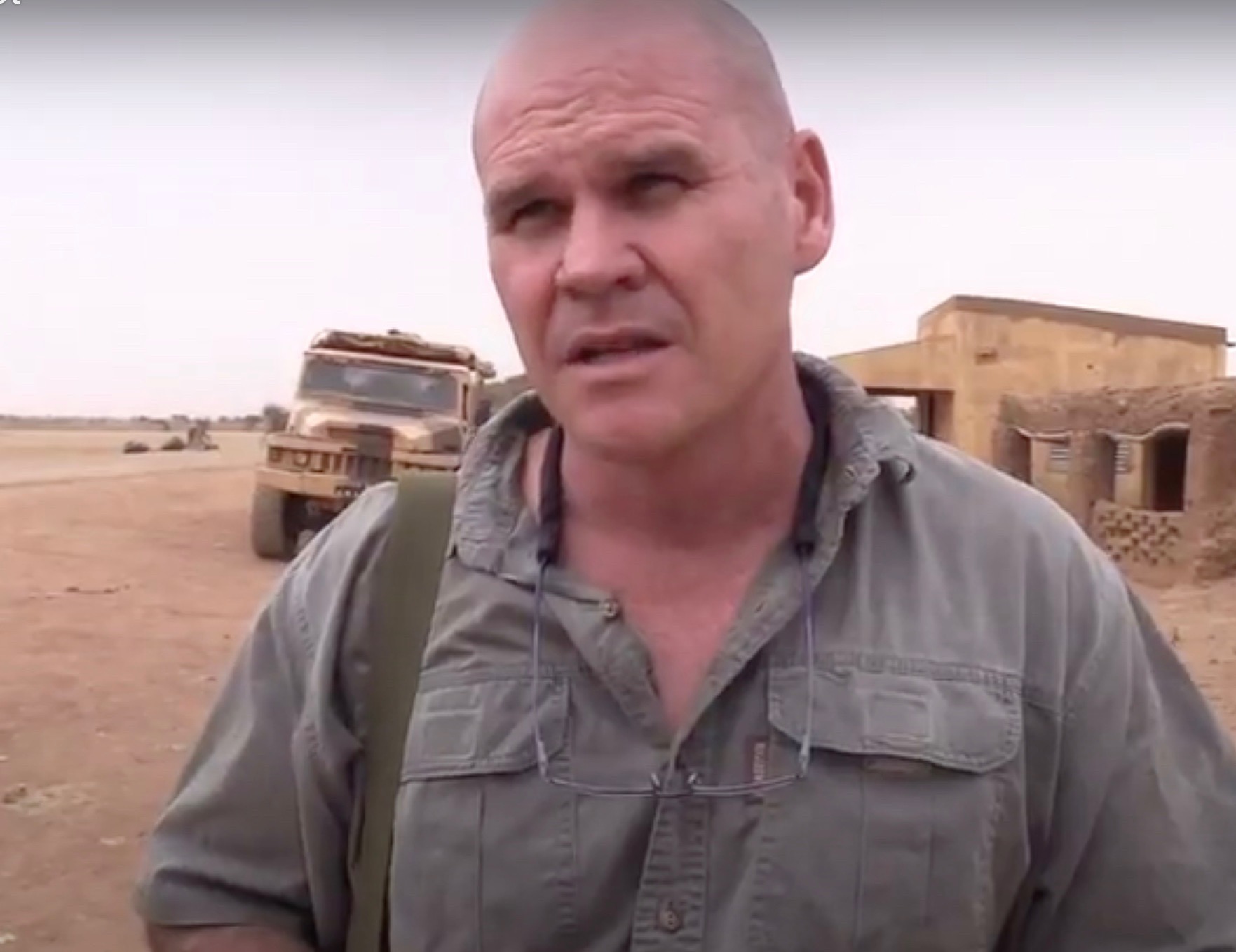 Rory Young working in Mali to protect Desert Elephants, 2017