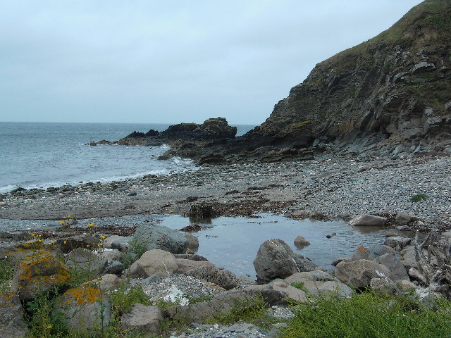 The Beach at Glen Maye, Isle of Man - geograph.org.uk - 41636