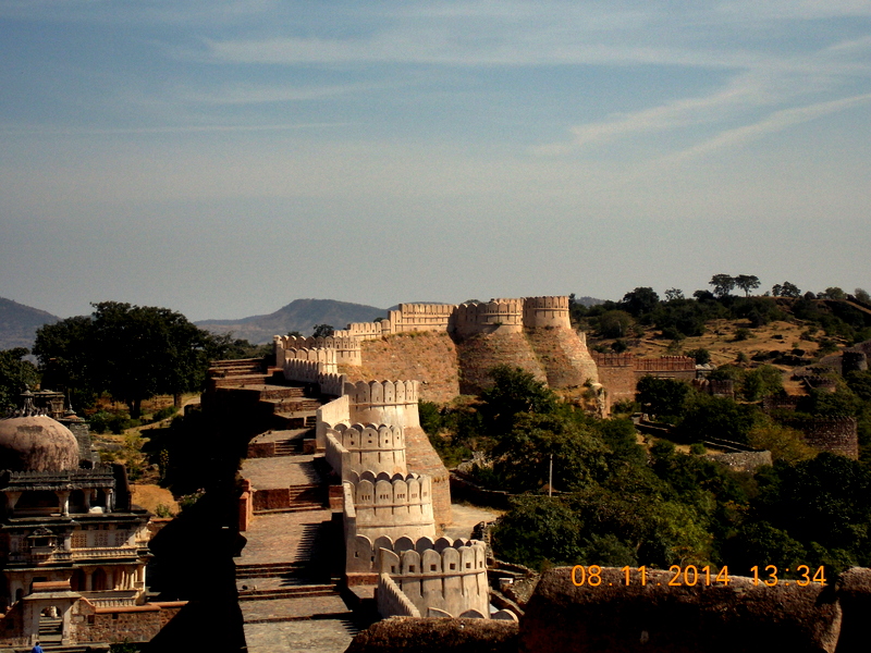 The Kumbhalgarh Fort Wall