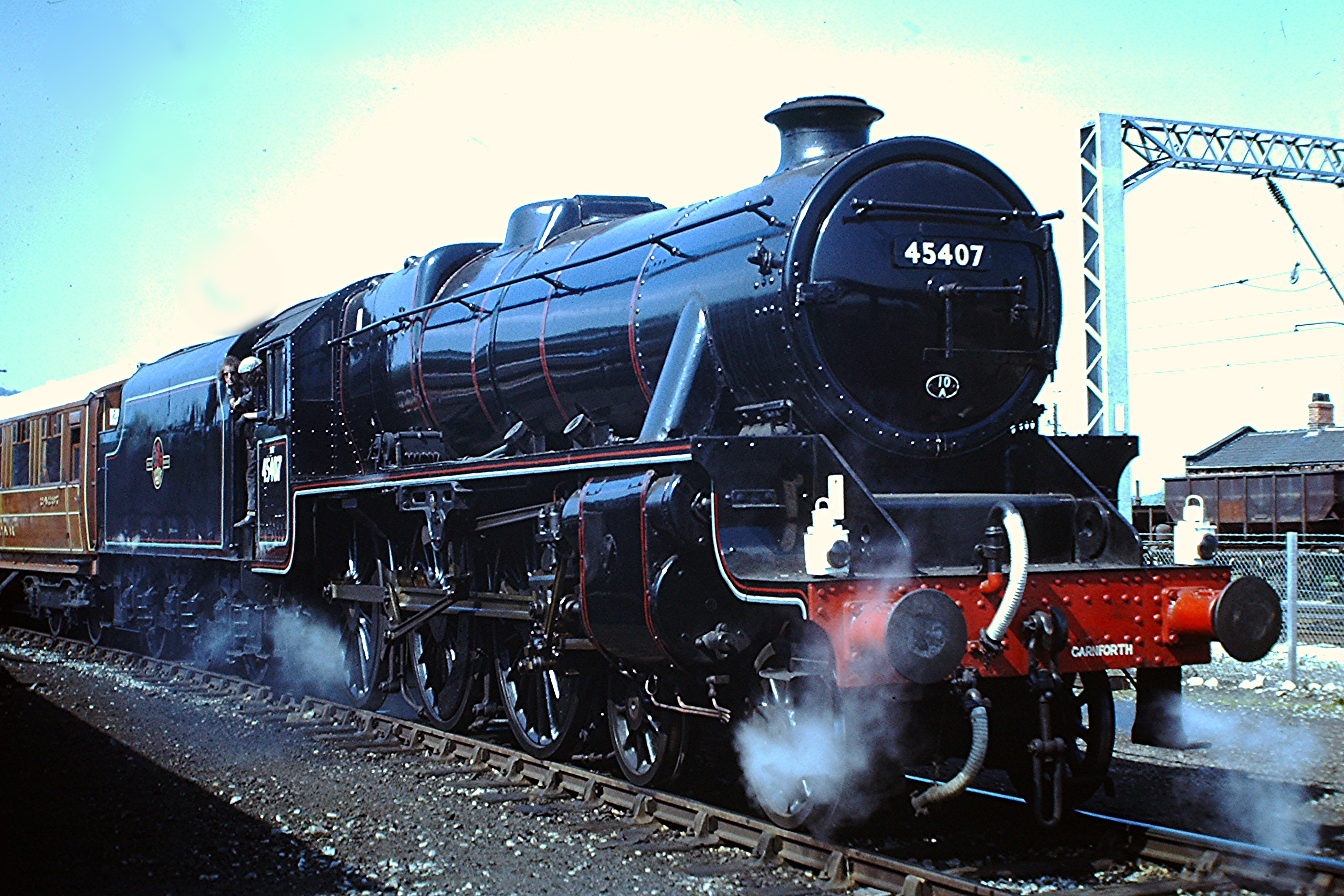 Class 5. LMS Stanier class 5. Richard Stanier collection.