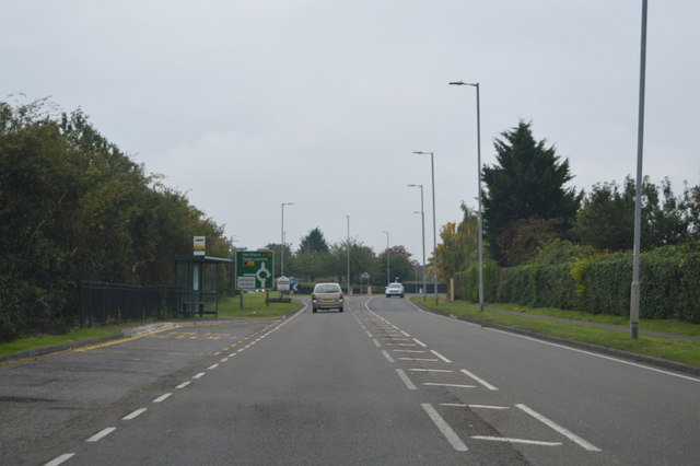 File:A10, southbound, Royston - geograph.org.uk - 4779710.jpg