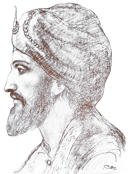 File:Al-Mu'tamid ibn Abbad by Khalil Gibran.png