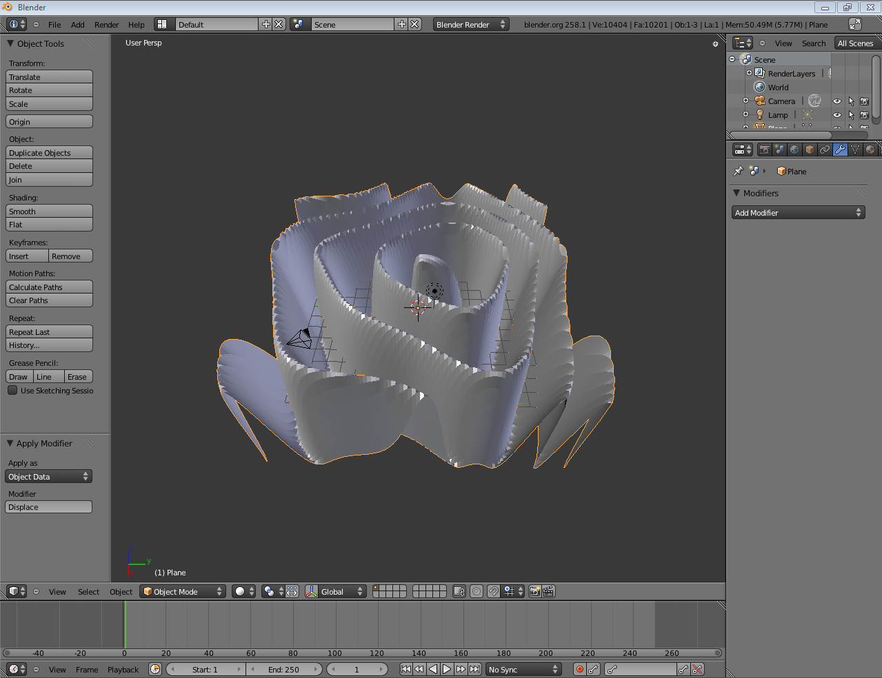 Blender file